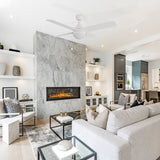 MALTA 52 inch 4 - Blade Ceiling Fan with LED Light & Pull Chain - LEDMyPlace