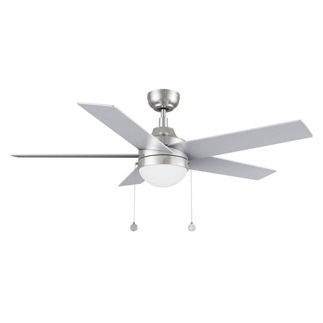 MALTA 52 inch 5 - Blade Ceiling Fan with LED Light & Pull Chain - LEDMyPlace