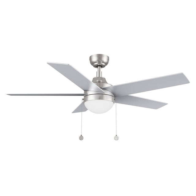 MALTA 52 inch 5 - Blade Ceiling Fan with LED Light & Pull Chain - LEDMyPlace