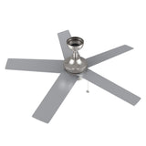 MALTA 52 inch 5 - Blade Ceiling Fan with LED Light & Pull Chain - LEDMyPlace