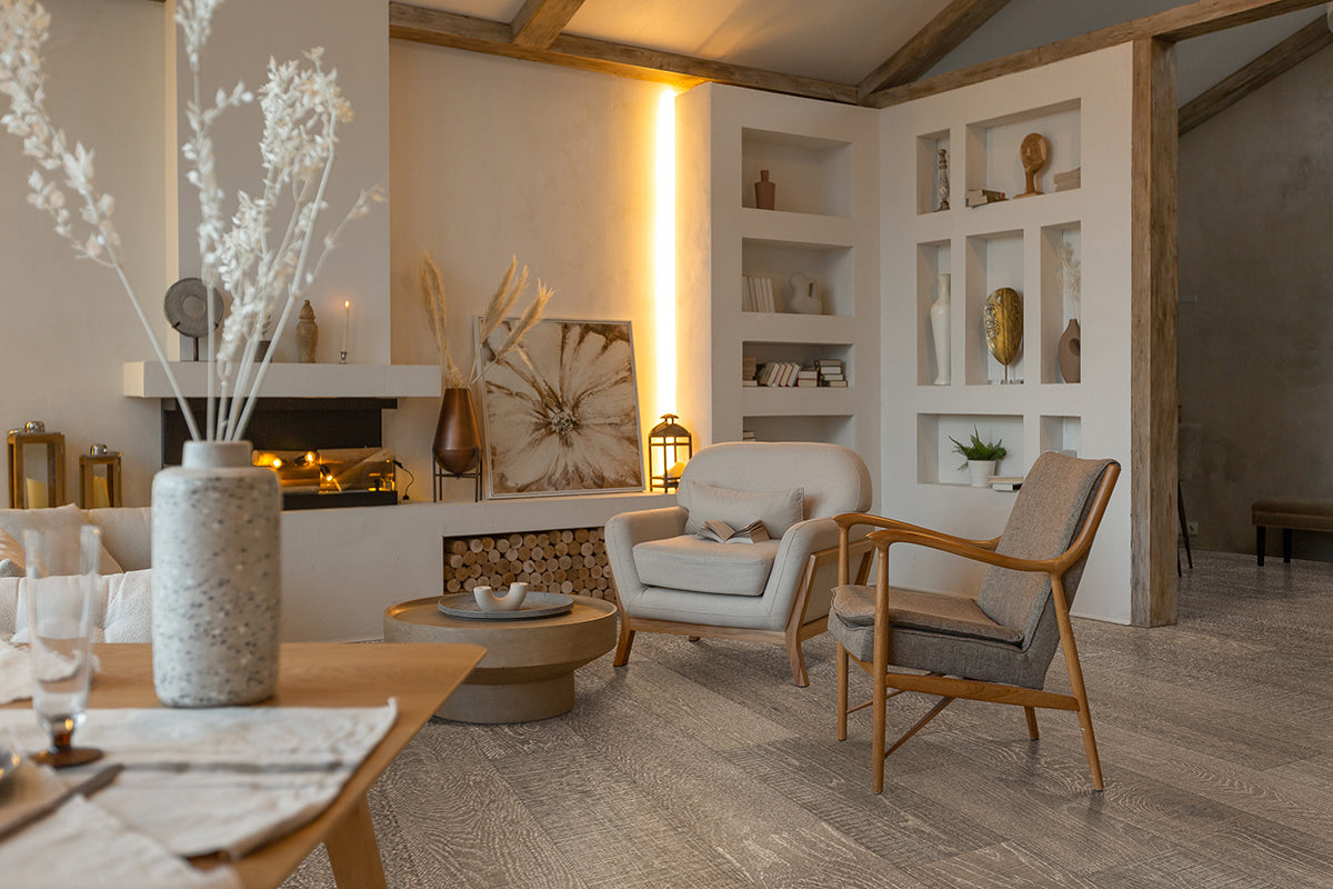 McCarran Hinton 9-1/2 x 86 in 5/8 in White Oak Engineered Hardwood