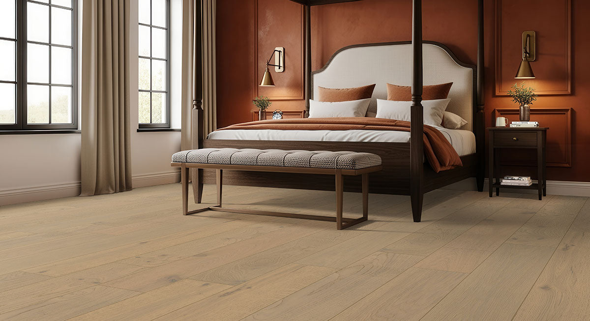McCarran Talren 9-1/2 x 86 in 5/8 in White Oak Engineered Hardwood