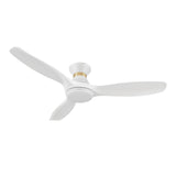 MERTON 52 inch 3 - Blade Smart Ceiling Fan with LED Light & Remote - LEDMyPlace