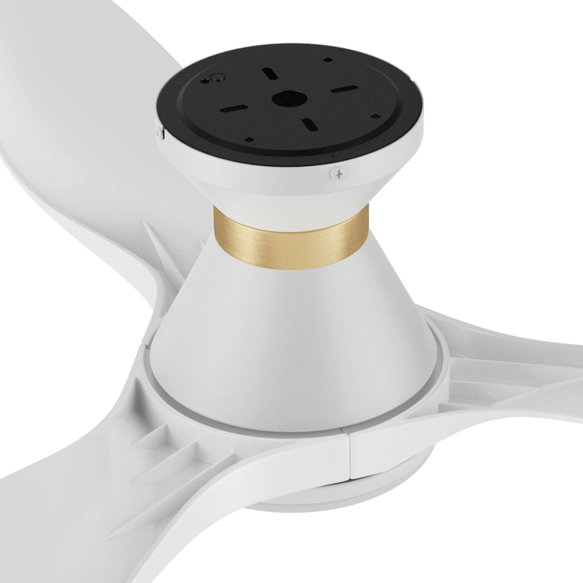 MERTON 52 inch 3 - Blade Smart Ceiling Fan with LED Light & Remote - LEDMyPlace