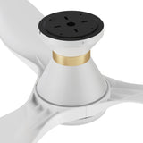 MERTON 52 inch 3 - Blade Smart Ceiling Fan with LED Light & Remote - LEDMyPlace