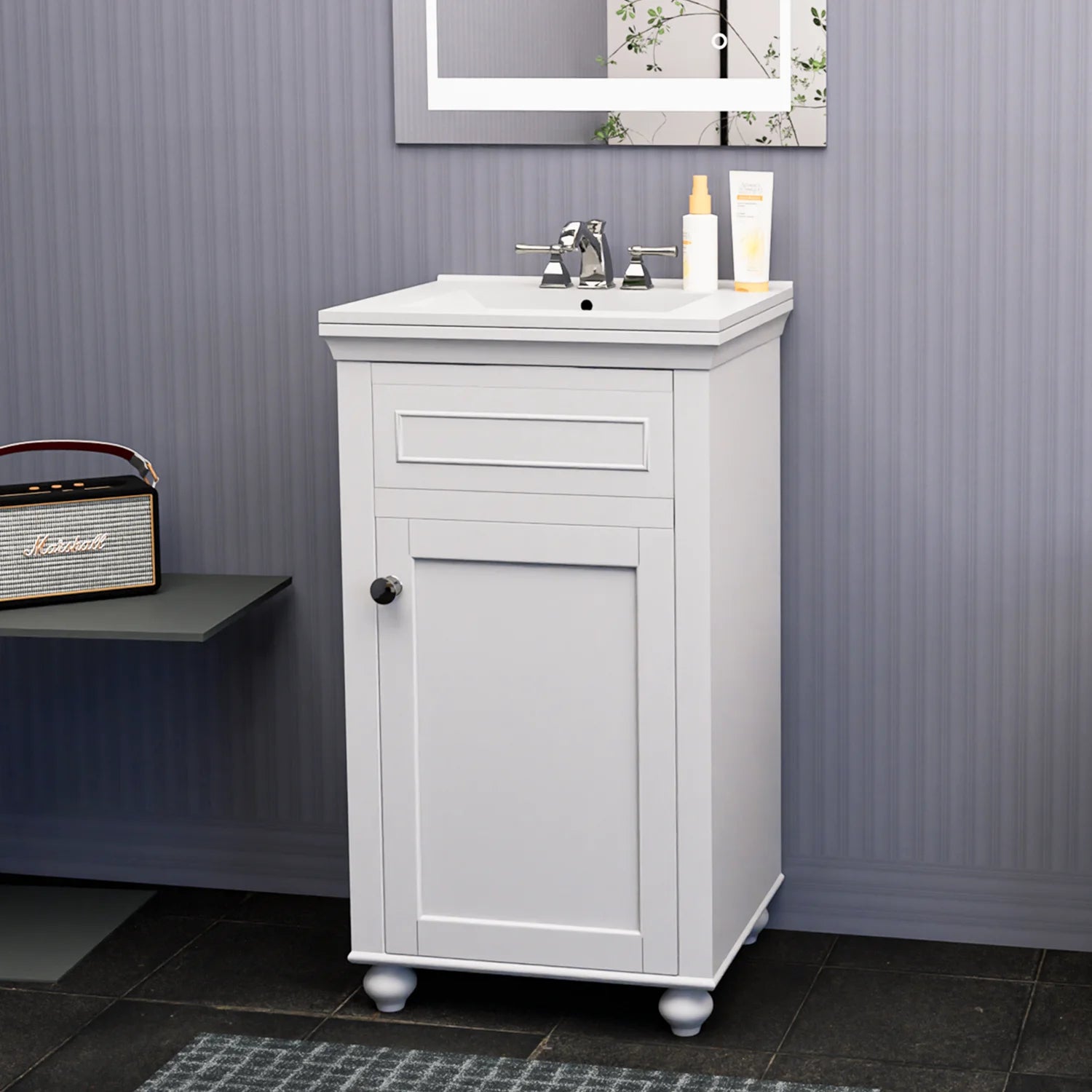 Popular small vanity