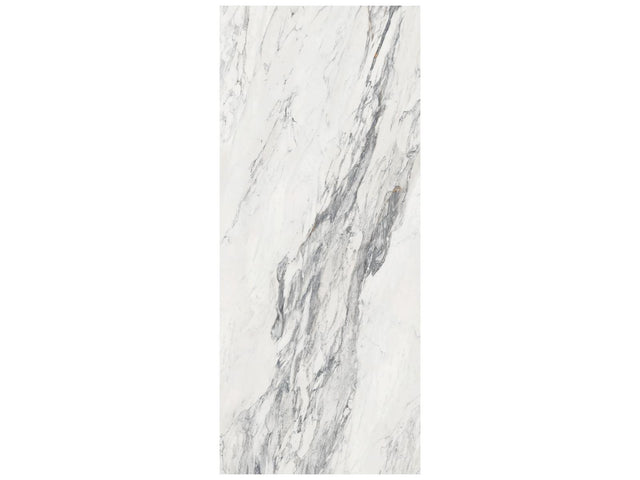 48 x 110 in Majesto Calacatta Corchia Honed Rectified Colorsync Sintered Slab 6 mm