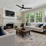 MONTGOMERY 52 inch 3 - Blade Smart Ceiling Fan with LED Light & Remote - LEDMyPlace