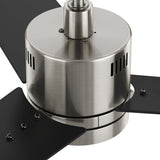 MONTGOMERY 52 inch 3 - Blade Smart Ceiling Fan with LED Light & Remote - LEDMyPlace