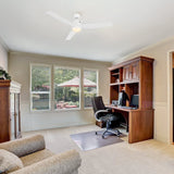 MONTGOMERY 52 inch 3 - Blade Smart Ceiling Fan with LED Light & Remote - LEDMyPlace