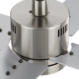 MONTGOMERY 52 inch 4 - Blade Smart Ceiling Fan with LED Light & Remote - LEDMyPlace