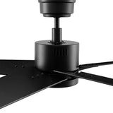 MONTGOMERY 52 inch 5 - Blade Smart Ceiling Fan with LED Light & Remote - LEDMyPlace