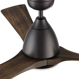 NICOLET 52 inch 3 - Blade Smart Ceiling Fan with Remote &LED Light - LEDMyPlace