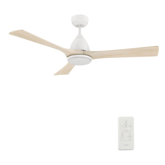 NICOLET 52 inch 3 - Blade Smart Ceiling Fan with Remote &LED Light - LEDMyPlace