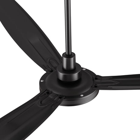 OBERON 56 inch 3 - Blade No LED Light Ceiling Fan with Wall Control - LEDMyPlace