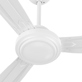 OBERON 56 inch 3 - Blade No Light Ceiling Fan with Remote - LEDMyPlace