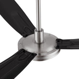 OBERON 56 inch 3 - Blade No Light Ceiling Fan with Remote - LEDMyPlace