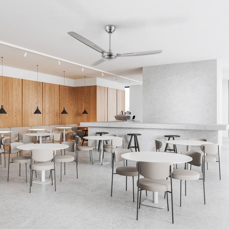 OBERON 56 inch 3 - Blade No Light Ceiling Fan with Wall Control - LEDMyPlace