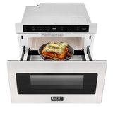 Kucht 24" 1 2 cu. ft. Built in Microwave Drawer