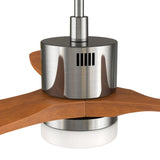 PALMER 52 inch 3 - Blade Smart Ceiling Fan with LED Light & Remote - LEDMyPlace