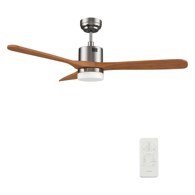 PALMER 52 inch 3 - Blade Smart Ceiling Fan with LED Light & Remote - LEDMyPlace