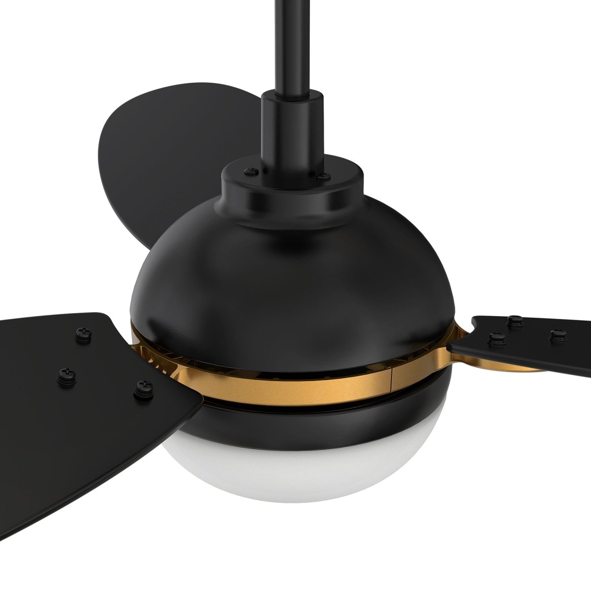 PEARLA 52 inch 3 - Blade Smart Ceiling Fan with LED Light & Remote - LEDMyPlace