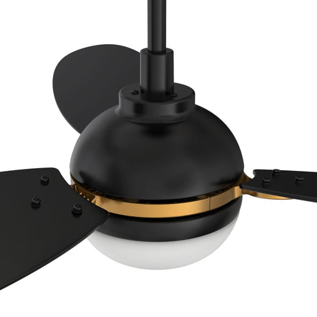 PEARLA 52 inch 3 - Blade Smart Ceiling Fan with LED Light & Remote - LEDMyPlace