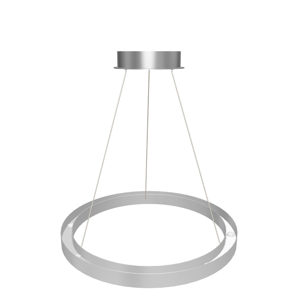 LED Pendant Light Fixture, Dimmable, 3000K (Warm White), Aluminum (P706542-60)