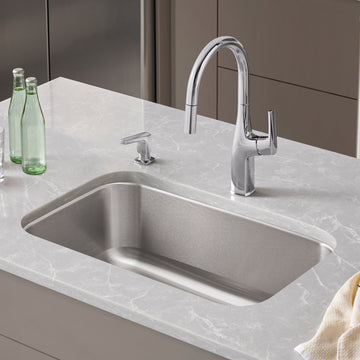 Blanco Stellar 32 Inch Heat & Stain Resistant Stainless Steel Undermount Kitchen Sink