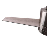 Raiden 52 Inch 3 - Blade Best Smart Ceiling Fan With Led Light Kit & Best Smart Wall Switch - Silver/Black & Light Wood (Reversible Blades) - LEDMyPlace