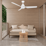 REXTON 52 inch 3 - Blade Ceiling Fan with Pull Chain - LEDMyPlace
