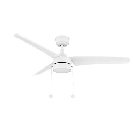 REXTON 52 inch 3 - Blade Ceiling Fan with Pull Chain - LEDMyPlace