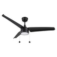REXTON 52 inch 3 - Blade Ceiling Fan with Pull Chain - LEDMyPlace