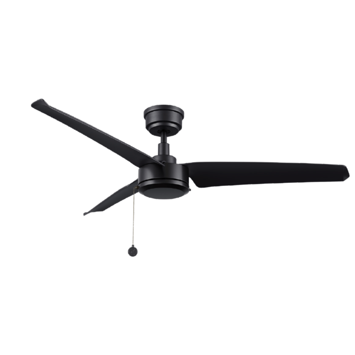 REXTON 52 inch 3 - Blade No Light Ceiling Fan with Pull Chain - LEDMyPlace