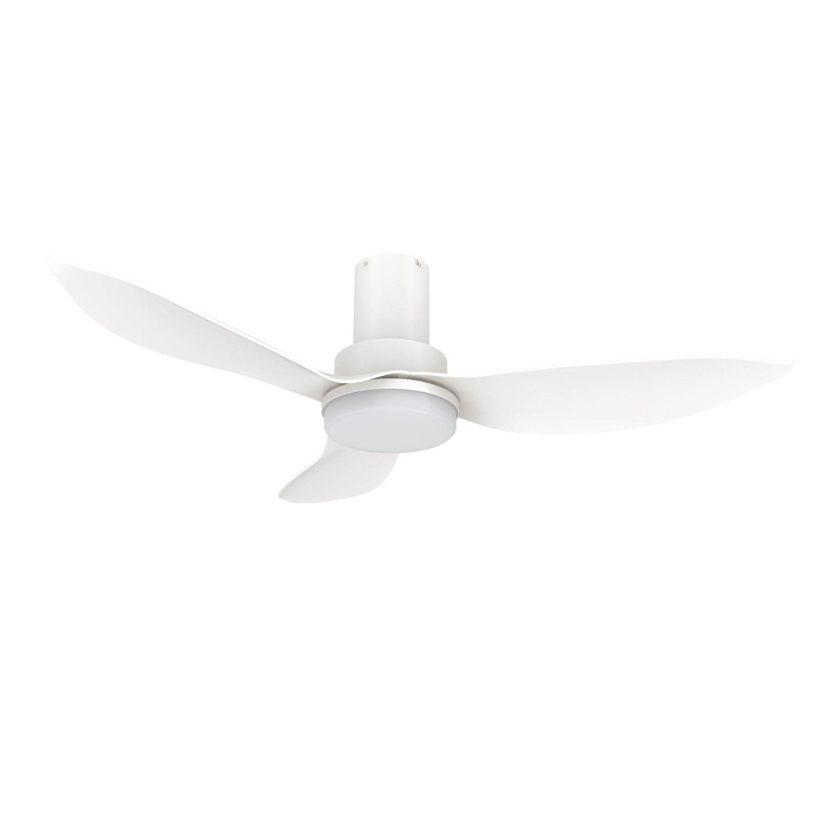 RYNA 36 inch 3 - Blade Flush Mount Smart Ceiling Fan with LED Light & Remote - LEDMyPlace