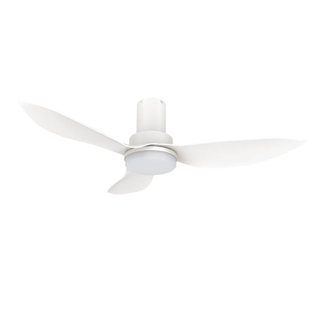 RYNA 36 inch 3 - Blade Flush Mount Smart Ceiling Fan with LED Light & Remote - LEDMyPlace