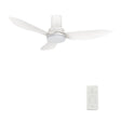 RYNA 36 inch 3 - Blade Flush Mount Smart Ceiling Fan with LED Light & Remote - LEDMyPlace