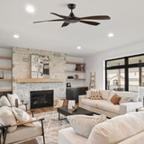 SALEM 52 inch 5 - Blade Smart Ceiling Fan with Remote - LEDMyPlace