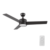SANTANA 52 inch 3 - Blade Ceiling Fan with LED Light & Remote - LEDMyPlace