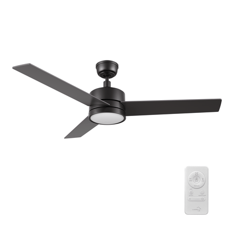 SANTANA 52 inch 3 - Blade Ceiling Fan with LED Light & Remote - LEDMyPlace
