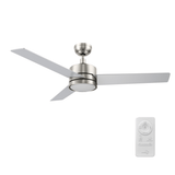 SANTANA 52 inch 3 - Blade Ceiling Fan with LED Light & Remote - LEDMyPlace