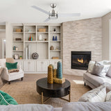 SANTANA 52 inch 3 - Blade Ceiling Fan with LED Light & Wall Control - LEDMyPlace