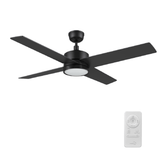 SANTANA 52 inch 4 - Blade Ceiling Fan with LED Light & Remote - LEDMyPlace