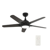 Sonnen 52'' Best Smart Ceiling Fan with Remote, Light Kit Included, Works with Google Assistant and Amazon Alexa,Siri Shortcut - LEDMyPlace