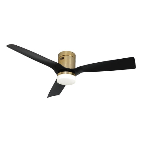 SPEZIA 52 inch 3 - Blade Flush Mount Smart Ceiling Fan with LED Light & Remote - LEDMyPlace