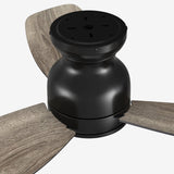 STANLEY 44 inch 3 - Blade Flush Mount No Light Ceiling Fan with Remote - LEDMyPlace