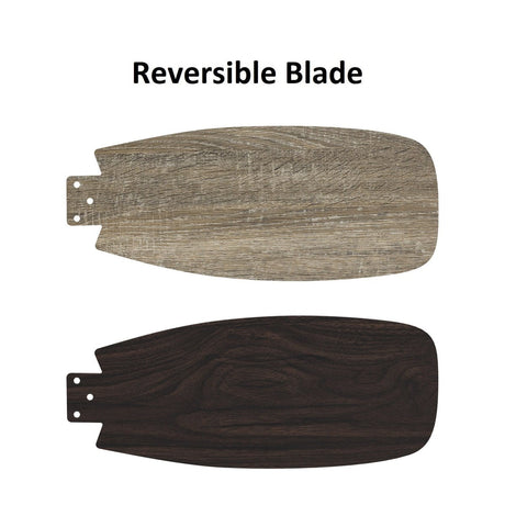 STANLEY 44 inch 3 - Blade Flush Mount No Light Ceiling Fan with Remote - LEDMyPlace