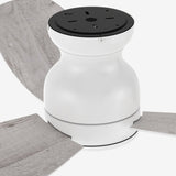 STANLEY 60 inch 3 - Blade Flush Mount No Light Ceiling Fan with Remote - LEDMyPlace