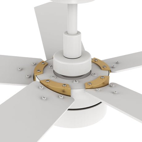 TARRASA 52 inch 5 - Blade Smart Ceiling Fan with LED Light & Remote - LEDMyPlace