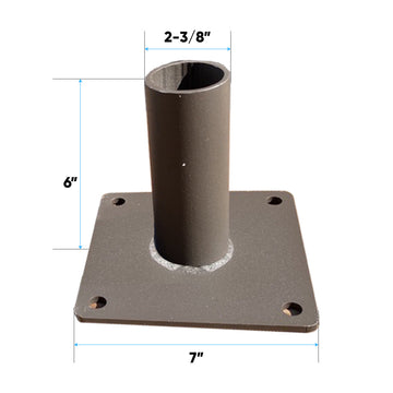 Horizontal Wall Mount Tenon Bracket (Bronze)